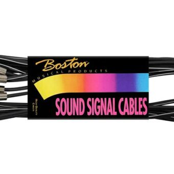 Boston AC-255-A audio kabel zwart