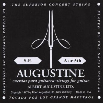 Augustine AUBLK-5 A-5 snaar voor klassieke gitaar