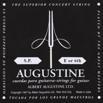 Augustine AUBLK-6 E-6 snaar voor klassieke gitaar