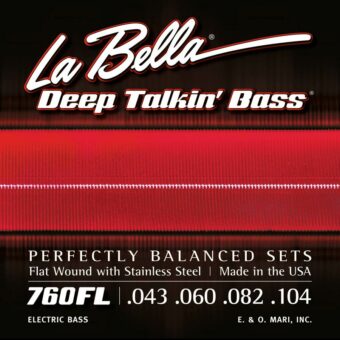 La Bella L-760FL snarenset elektrische basgitaar