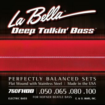 La Bella L-760FHBB snarenset basgitaar