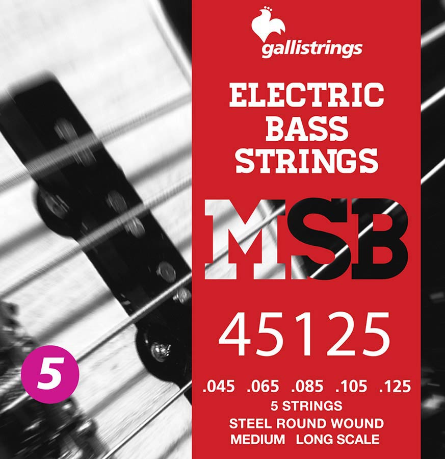Galli MSB-45125 snarenset elektrische basgitaar
