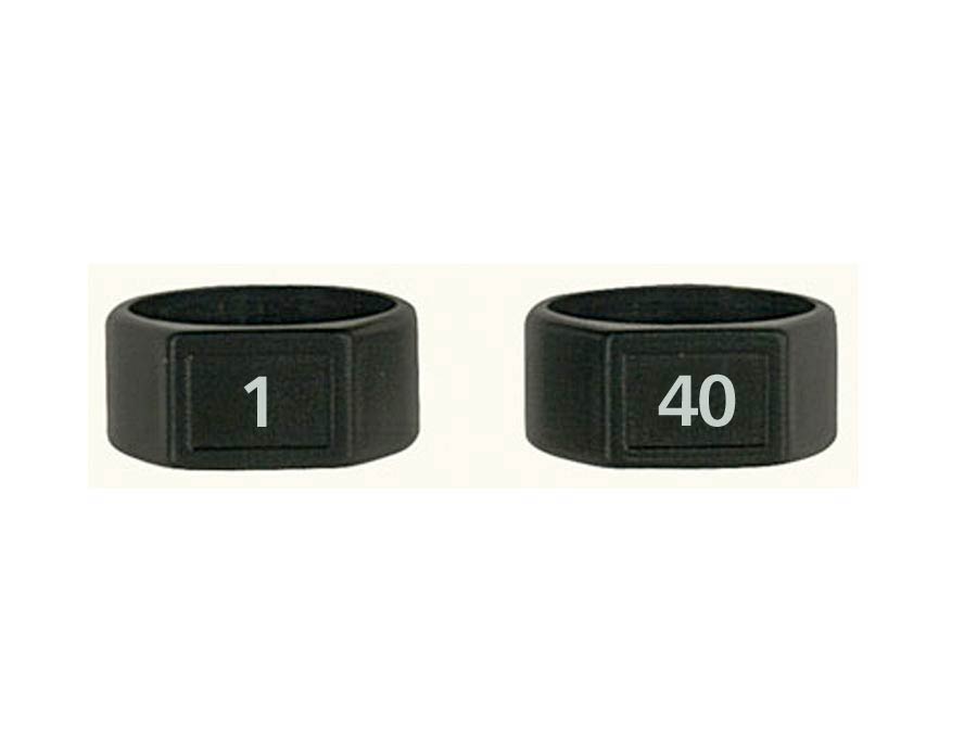 Proel KXLR-1X40 xlr plug genummerde ringen