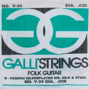 Galli V-024 D-4 snaar voor akoestische gitaar