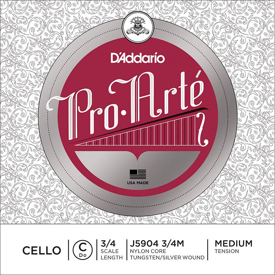 D'Addario J5904-34M cellosnaar C-4 3/4