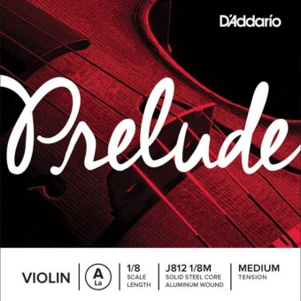D'Addario J812-18M vioolsnaar A-2 1/8