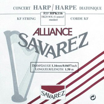 Savarez HPK-116 kleine of concert harp snaar