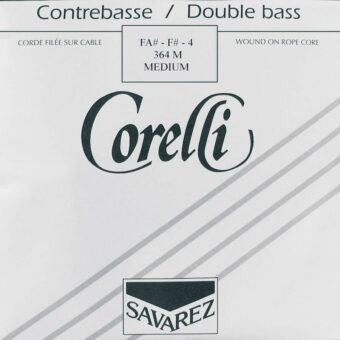 Corelli CO-364-M contrabassnaar F#-4 4/4-3/4