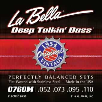 La Bella L-760M snarenset elektrische basgitaar