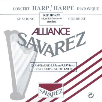 Savarez HPK-95 kleine of concert harp snaar