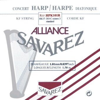 Savarez HPK-101-R kleine of concert harp snaar