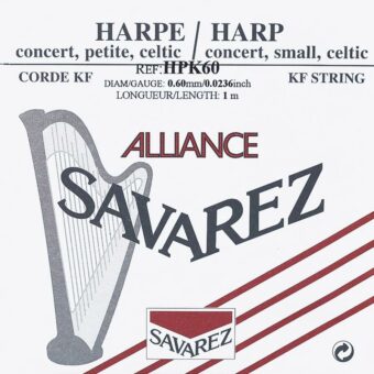 Savarez HPK-60 kleine of concert harp snaar plain KF