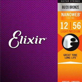 Elixir EL-11077 snarenset akoestisch coated 80/20 bronze