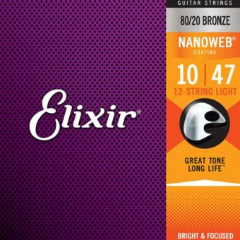 Elixir EL-11152 snarenset 12-string akoestisch coated 80/20 bronze