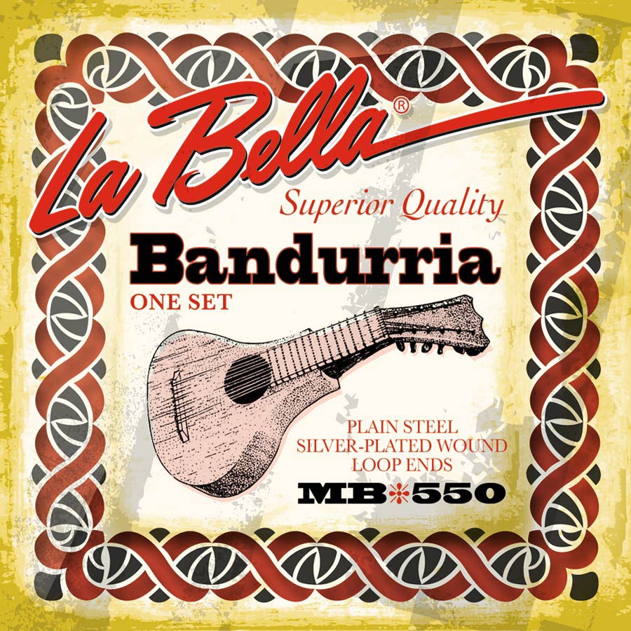 La Bella L-MB550 snarenset bandurria