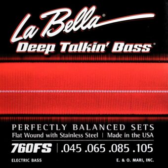 La Bella L-760FS snarenset elektrische basgitaar