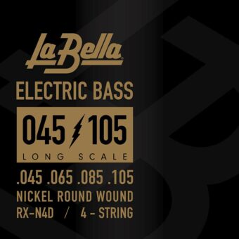 La Bella L-RX-N4D snarenset basgitaar