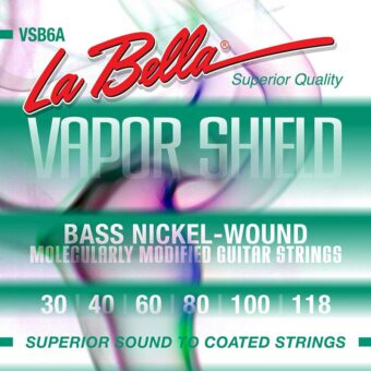 La Bella VSB6A snarenset elektrische basgitaar