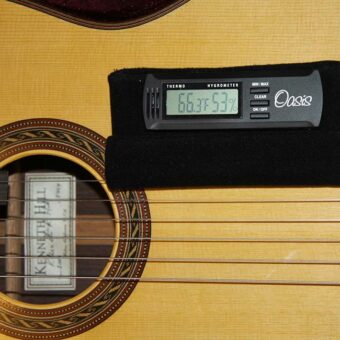 Oasis OAS/OH-20 houder voor digitale hygrometer voor montage op gitaar