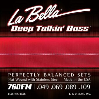 La Bella L-760FM snarenset elektrische basgitaar