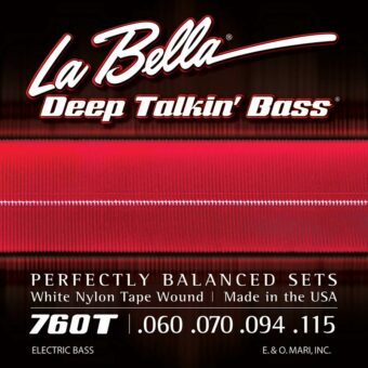 La Bella L-760T snarenset elektrische basgitaar