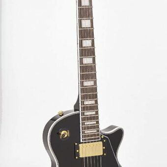 SX EH3-BK LP Custom style elektrische gitaar