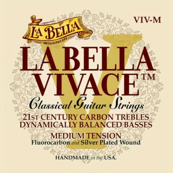 La Bella L-VIV-M snarenset klassiek