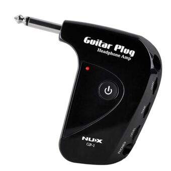 NUX GP-1 gitaarplug hoofdtelefoon versterker met Aux-in