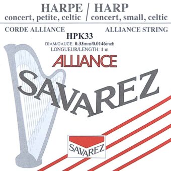 Savarez HPK-33 kleine of concert harp snaar