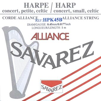 Savarez HPK-45B kleine of concert harp snaar
