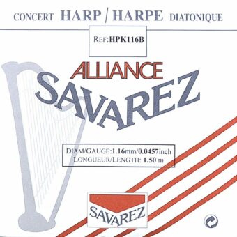 Savarez HPK-116B kleine of concert harp snaar