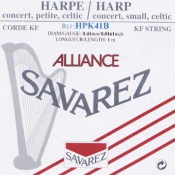 Savarez HPK-41B kleine of concert harp snaar plain KF