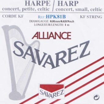 Savarez HPK-81B kleine of concert harp snaar