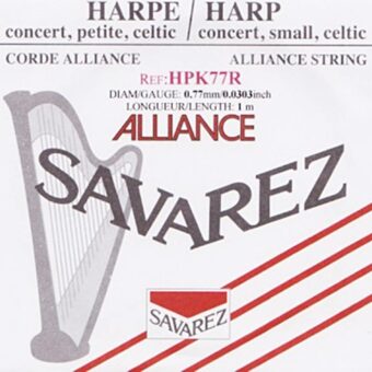 Savarez HPK-77R kleine of concert harp snaar