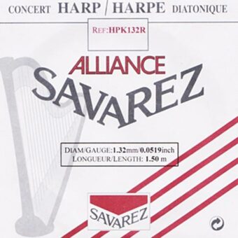 Savarez HPK-132R kleine of concert harp snaar