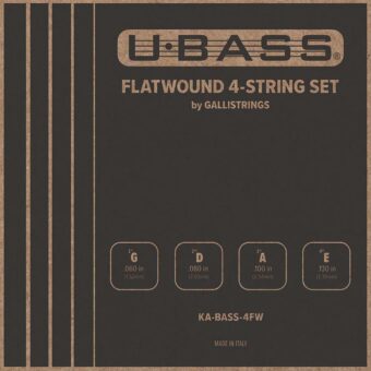 Galli KA-BASS-4FW snarenset voor bas ukulele