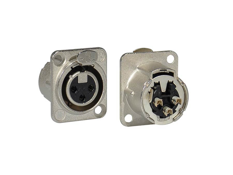 Neutrik NC-3-FDLX xlr chassis connector