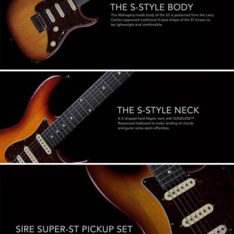 Sire Guitars S3/BK