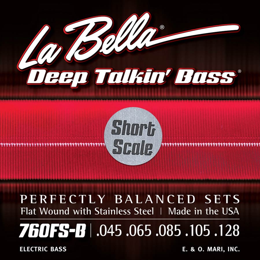 La Bella L-760FS-BS snarenset elektrische 5-string basgitaar
