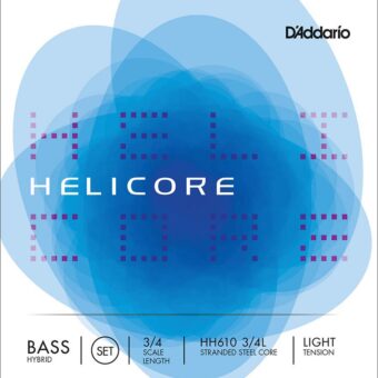 D'Addario HH610-34L snarenset contrabas 3/4