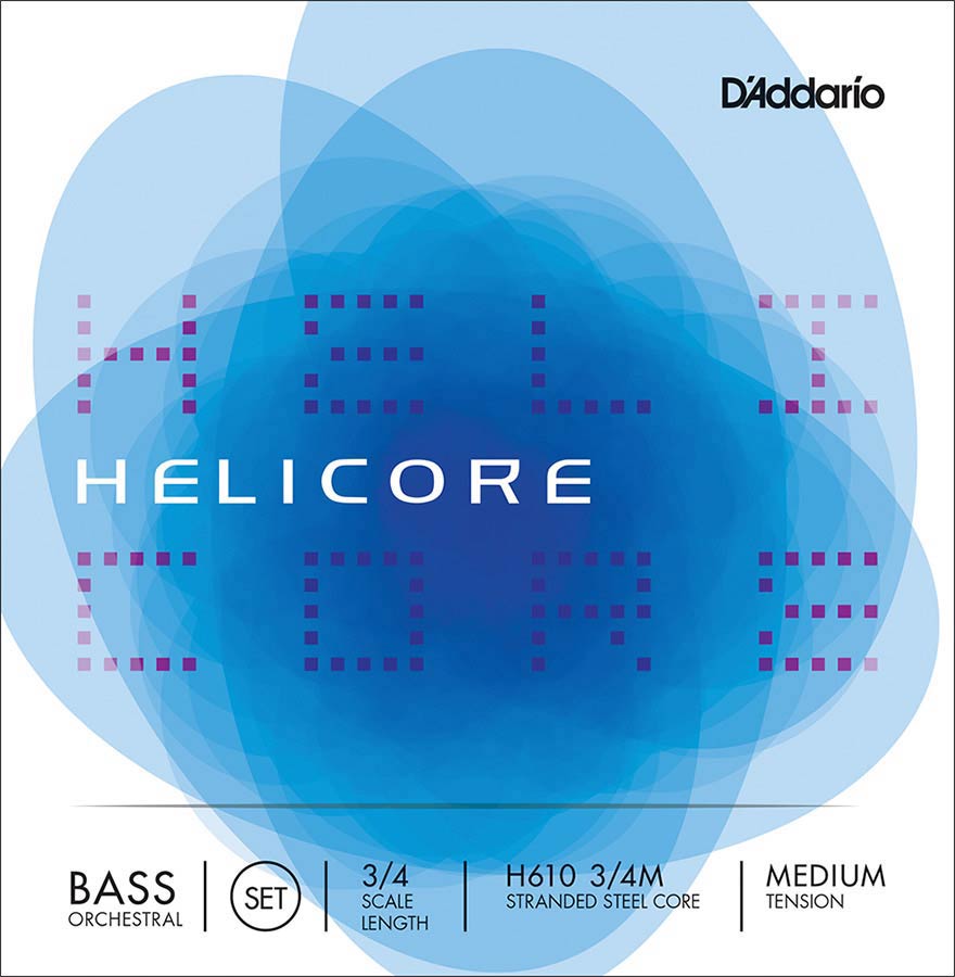 D'Addario HH610-34M snarenset contrabas 3/4