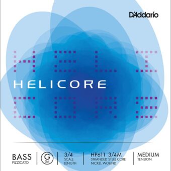 D'Addario HP611-34M contrabassnaar G-1 3/4