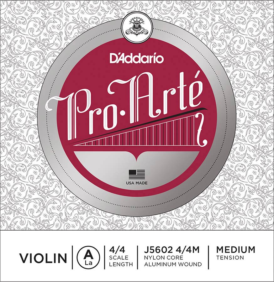 D'Addario J5602-44M vioolsnaar A-2 4/4