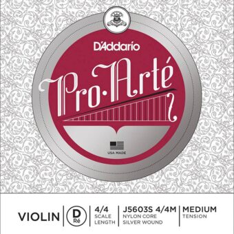 D'Addario J5603S-44M vioolsnaar D-3 4/4