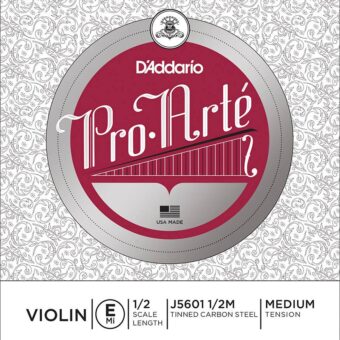 D'Addario J5601-12M vioolsnaar E-1 1/2