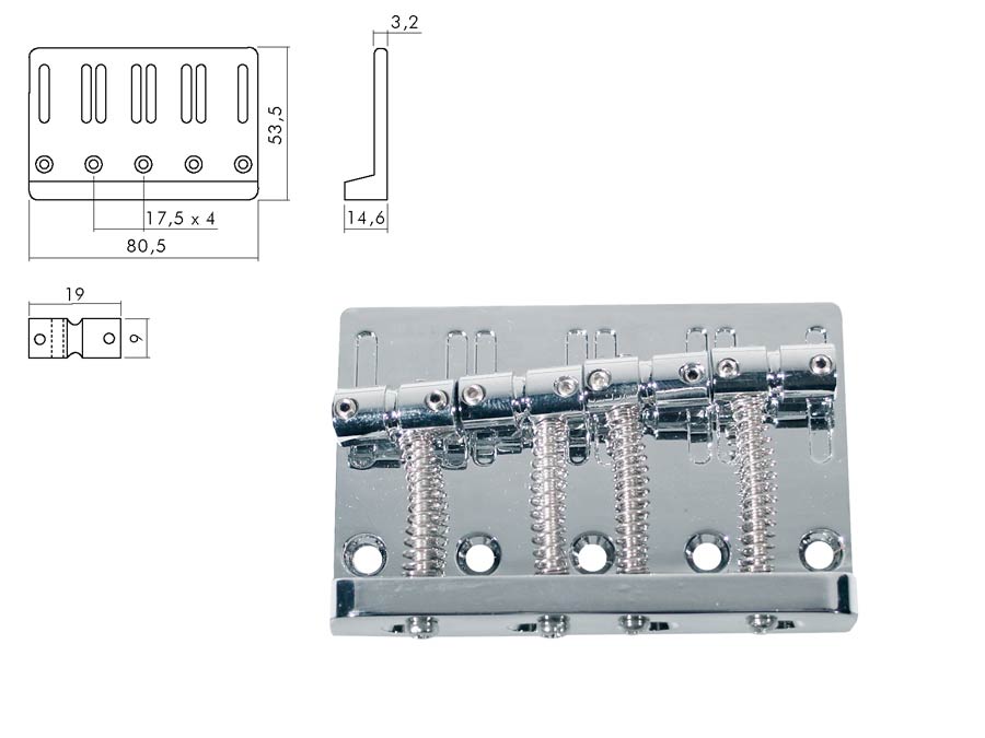 Boston BB-204-C brug-staartstuk