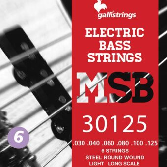 Galli MSB-30125 snarenset elektrische basgitaar