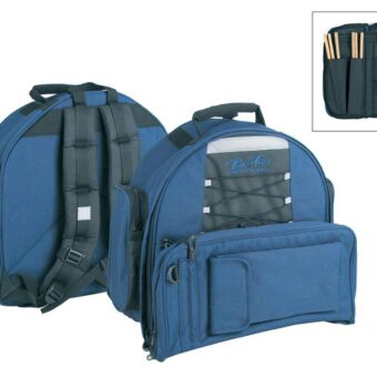 Boston DBL-14-SBP deluxe gigbag voor snaartrom met stokkenhoes