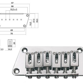 Boston B-1540-C brug-staartstuk
