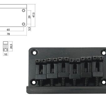 Boston B-1560-B brug-staartstuk